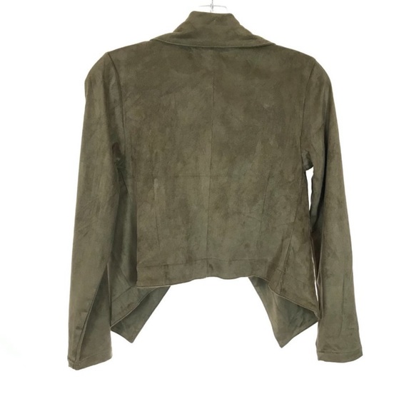 Romeo & Juliet Couture green suede jacket - Picture 3 of 12